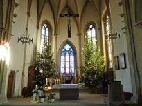 Kirchenschmuck in St. Crescentius (Foto: Karl-Franz Thiede)